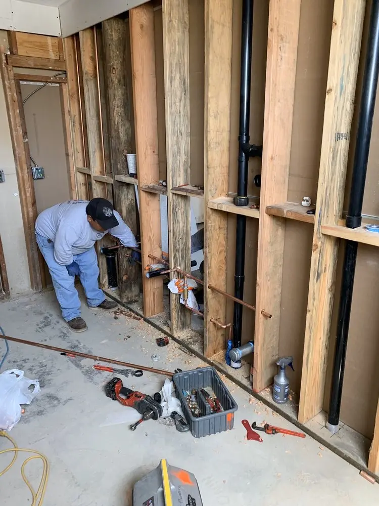 Commercial rough-in plumbing for Water Heater Replacement in Downtown Dover